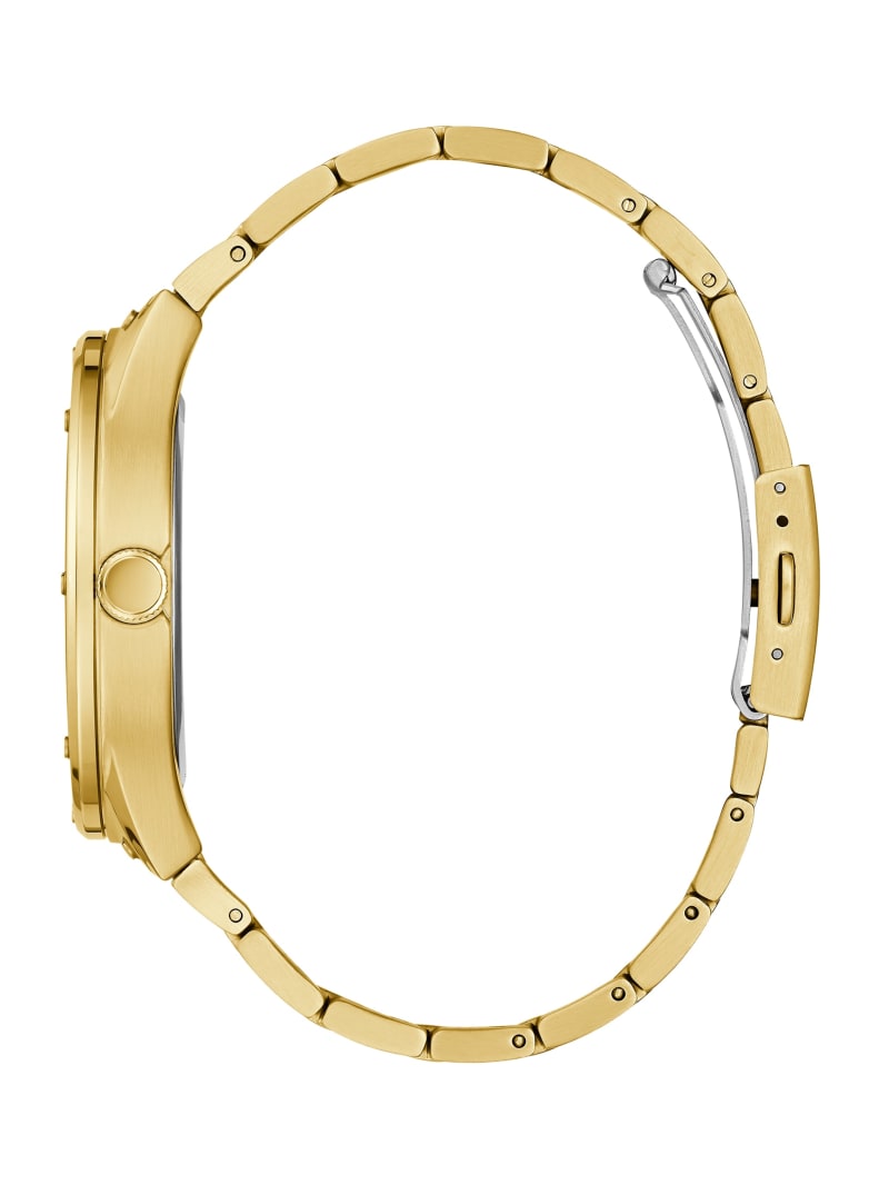 Zegarek Męskie Guess Gold-Tone Wielofunkcyjny Złote | 132865-MDP