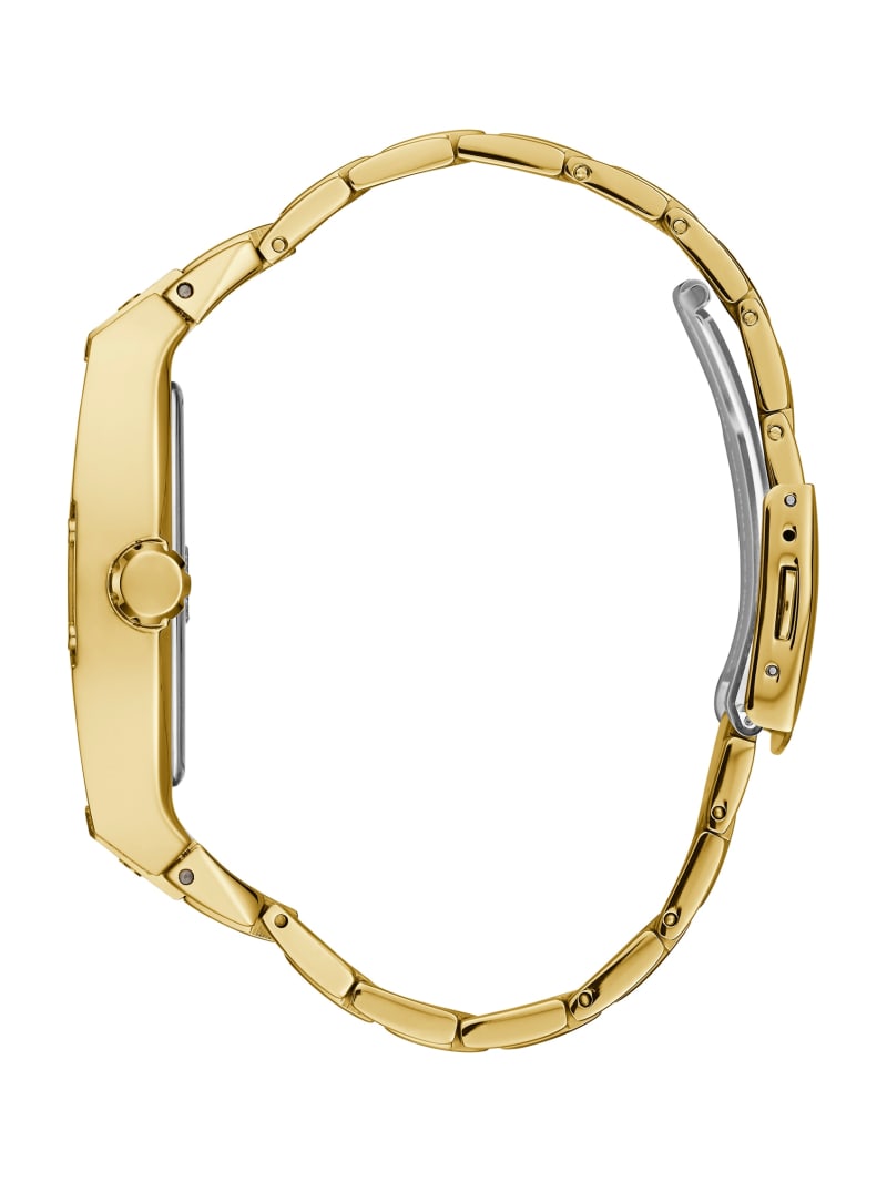 Zegarek Męskie Guess Gold-Tone Wielofunkcyjny Złote | 805674-NPH