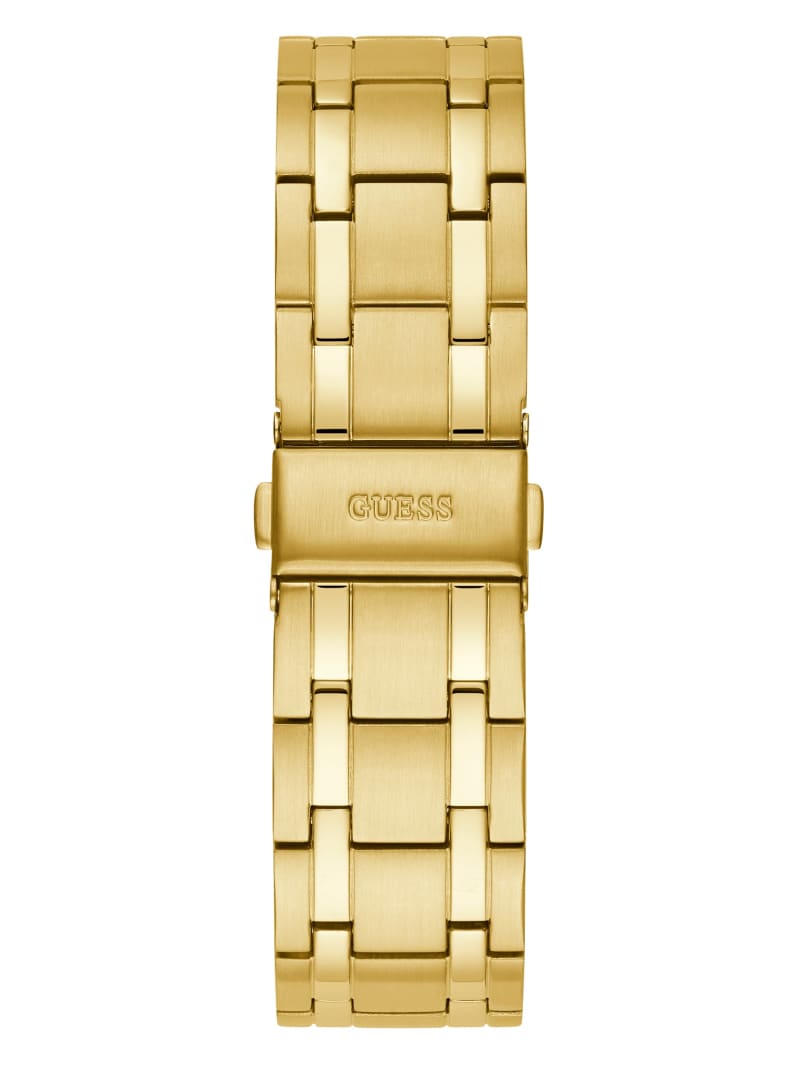 Zegarek Męskie Guess Gold-Tone and Analog Kolorowe | 120875-BEI