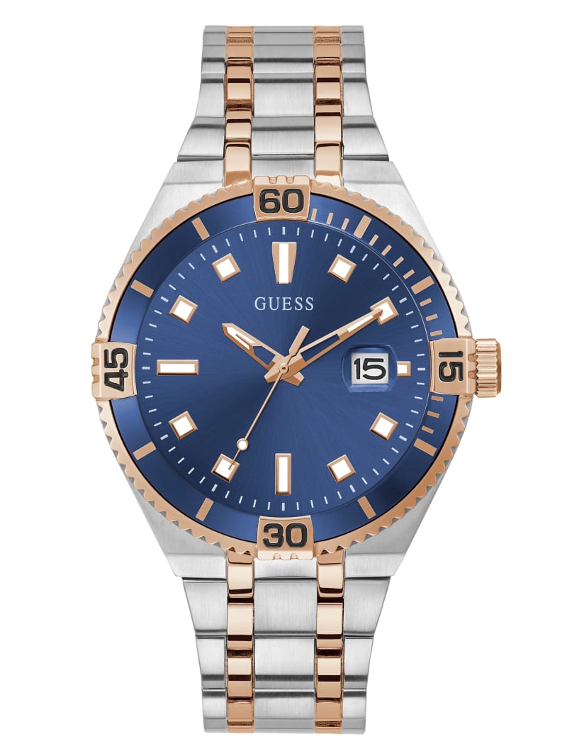 Zegarek Męskie Guess Multi-Tone and Blue Analog Kolorowe | 068154-KPX