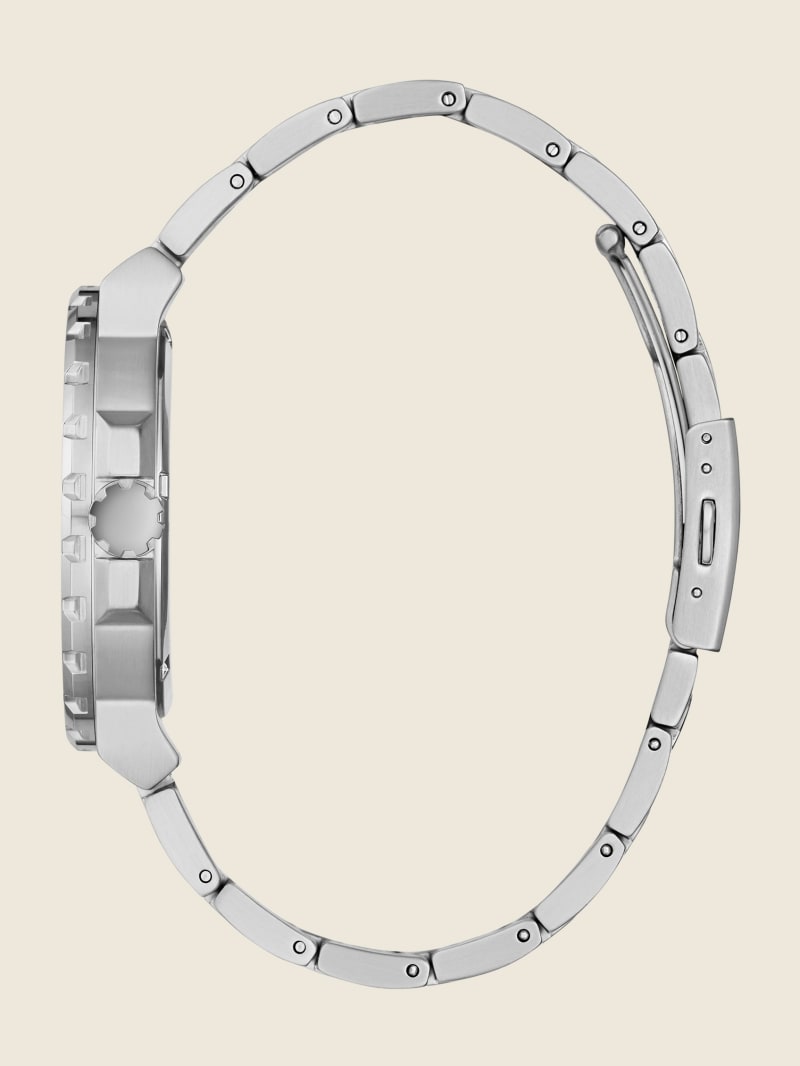 Zegarek Męskie Guess Silver-Tone Analog Kolorowe | 291635-KFR